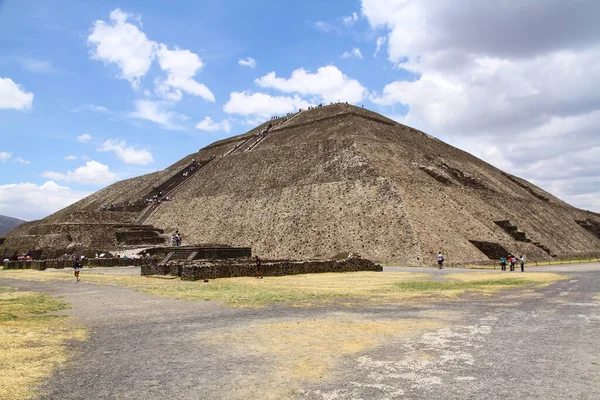 Teotihuacan考古综合体 墨西哥州 2019年5月31日 Teotihuacan古城 墨西哥 Unesco世界遗产场址 — 图库照片