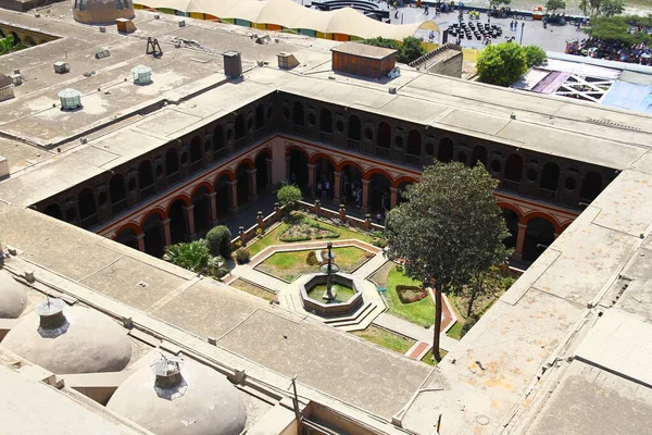 Церковь Монастырь Санто Доминго Лима Перу Апреля 2019 Года Вид — стоковое фото