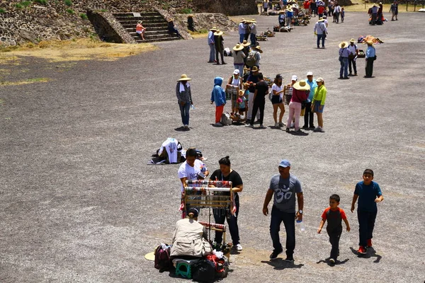 Αρχαιολογικό Συγκρότημα Teotihuacan Πολιτεία Του Μεξικού Μεξικό Μαΐου 2019 Τεοτιχουακάν — Φωτογραφία Αρχείου
