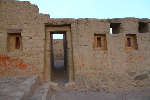 Blick Auf Tambo Colorado Einen Gut Erhaltenen Adobe Komplex Der — Stockfoto