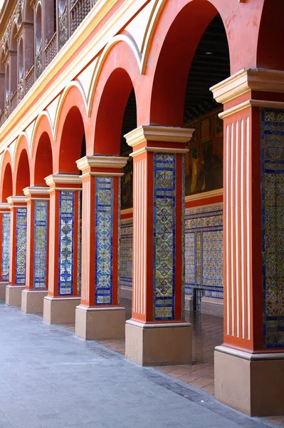 Church Convent Santo Domingo Lima Peru Dubna2019 Pohled Krásné Nádvoří — Stock fotografie