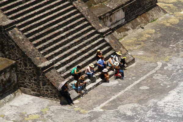 Teotihuacan Archaeological Complex Mexico Mexico 2019 வரல நகரம உலக தளம — ஸ்டாக் புகைப்படம்