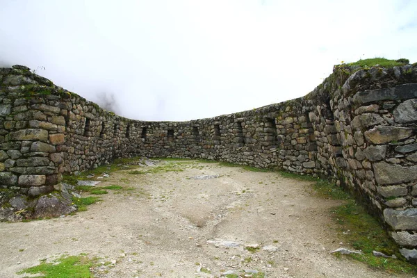 Machu Picchu Antik Şehir Urubamba Nehri Vadisi Peru Yüzyıldan Kalma — Stok fotoğraf