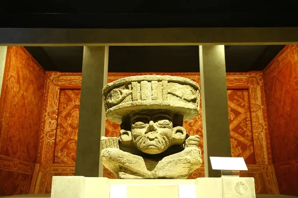 Museo Nacional Antropología Ciudad México México Mayo 2019 Una Vista — Foto de Stock