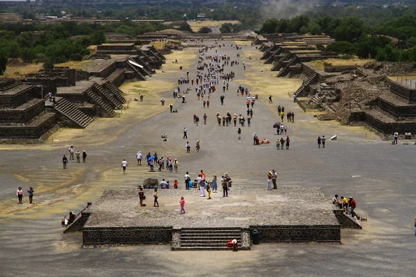 Teotihuacan Régészeti Komplexum Mexikó Állam Mexikó 2019 Május Teotihuacan Ősi — Stock Fotó