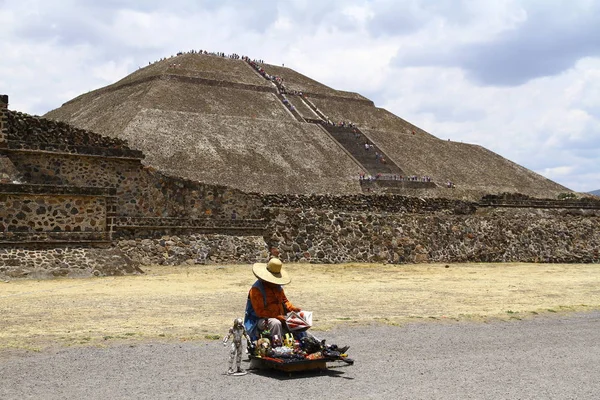 Complejo Arqueológico Teotihuacano Estado México México Mayo 2019 Teotihuacán Antigua — Foto de Stock
