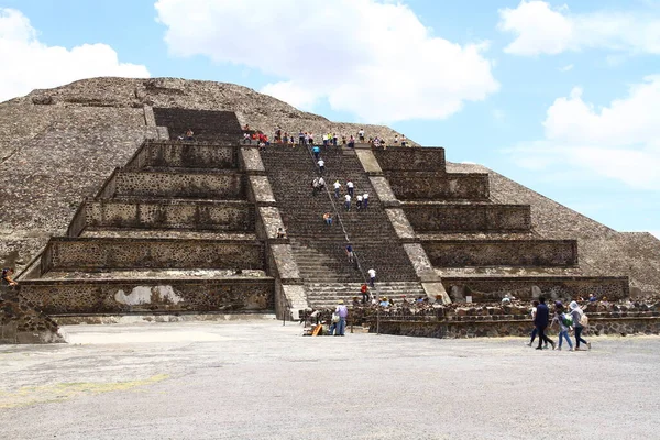 Complejo Arqueológico Teotihuacano Estado México México Mayo 2019 Teotihuacán Antigua — Foto de Stock