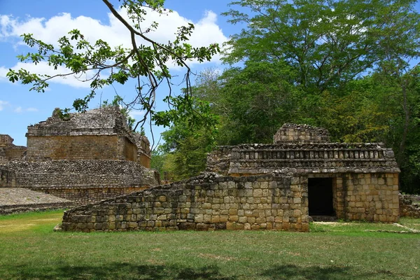 Balam Mayan Ruins Yucatan Mexikó 2019 Június Akropolisz Amely Yucatán — Stock Fotó