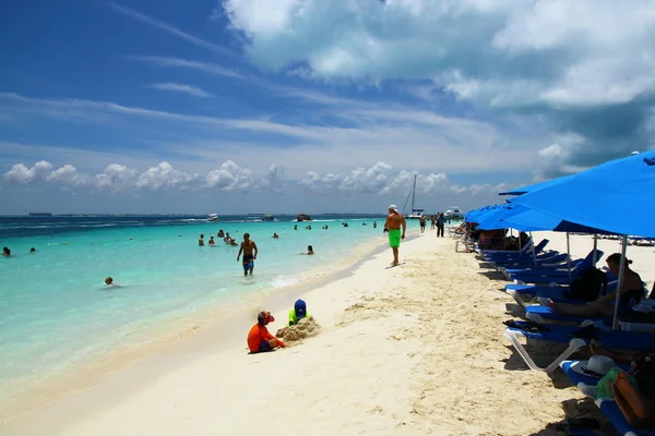 Isla Mujeres Cancun Meksyk Czerwca 2019 Isla Mujeres Czyli Wyspa — Zdjęcie stockowe