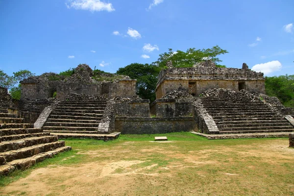 Balam Mayan Ruins Yucatan Mexico June 2019 Acropolis Which Main — Stock Photo, Image