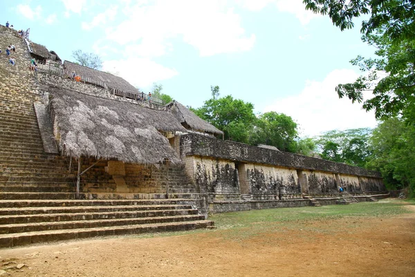 Balam Maya Harabeleri Yucatan Meksika Haziran 2019 Akropolis Yucatan Yarımadası — Stok fotoğraf