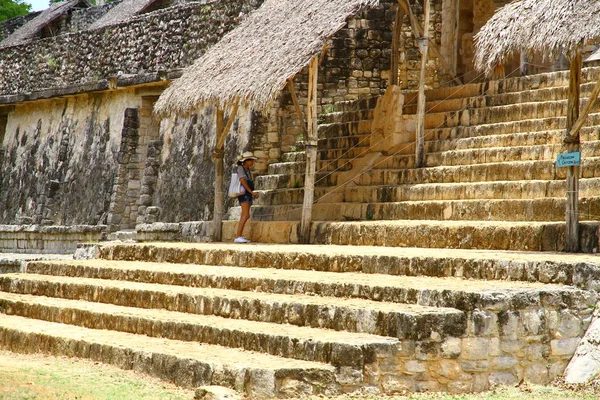 Balam Mayan Ruins Yucatan Mexico June 2019 Acropolis Which Main — Stock Photo, Image