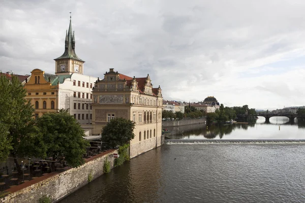 Chezh Prag Eski Şehir Merkezi — Stok fotoğraf