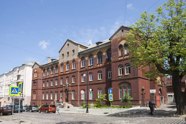 Chernyakhovsk Región Kaliningrado 2019 Insterburg Prusia Oriental Oficina Correos Prusia —  Fotos de Stock