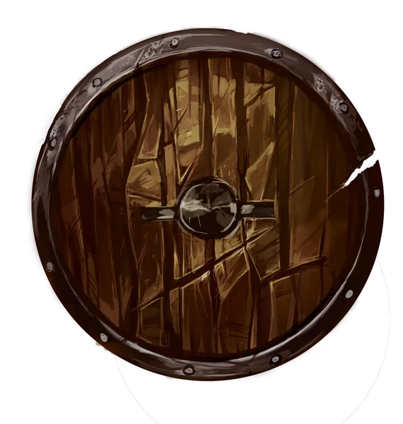 Ahşap kalkan çizim