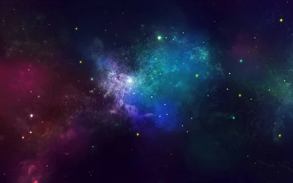 Gaz bulutları derin uzayda