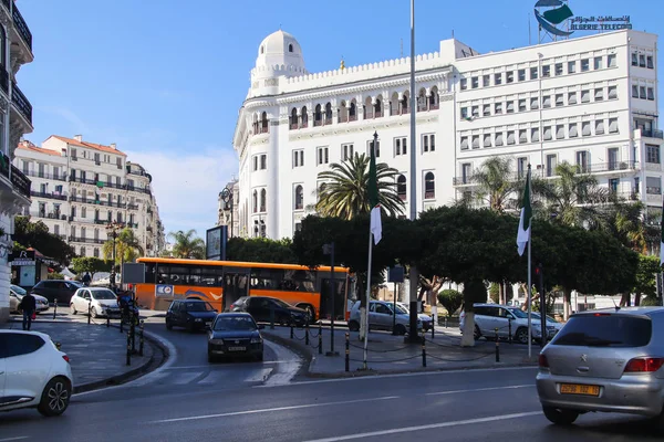 Alger, Algeria, Capital, City, Northafrika, travel, passengertraffic, birdview, street, cars,