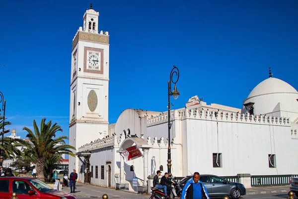 Algerije, van Algier tot Annaba, aan de Middellandse Zee, aan de kust Stockafbeelding