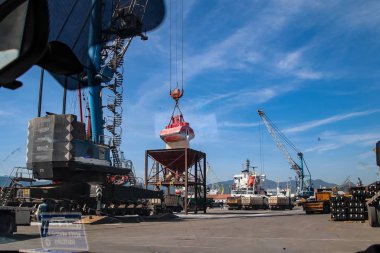 Cezayir, Cezayir 'den Annaba' ya, Akdeniz boyunca.,