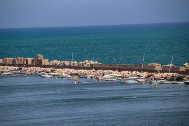 Cezayir, Cezayir 'den Annaba' ya, Akdeniz boyunca.,