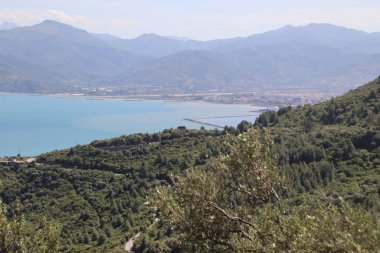 Cezayir, Cezayir 'den Annaba' ya, Akdeniz boyunca.,