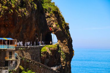 Cezayir, Cezayir 'den Annaba' ya, Akdeniz boyunca.,