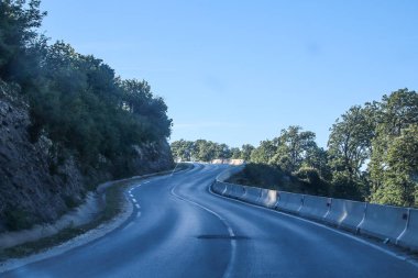 algeria, summer 2019, in the mountains over annaba clipart