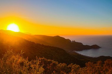 Cezayir, Cezayir 'den Annaba' ya, Akdeniz boyunca.,