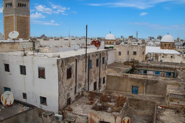 Tunis Medina Altstadt Fazer Compras Dar Uma Olhada Nas Lojas — Fotografia de Stock