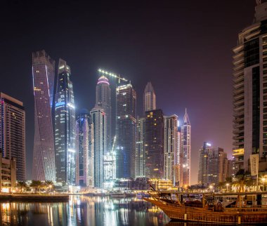 Dubai 'deki güzel gökdelenler, Birleşik Arap Emirlikleri