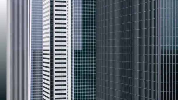 Rendering Urban City Skyscrapers — 비디오