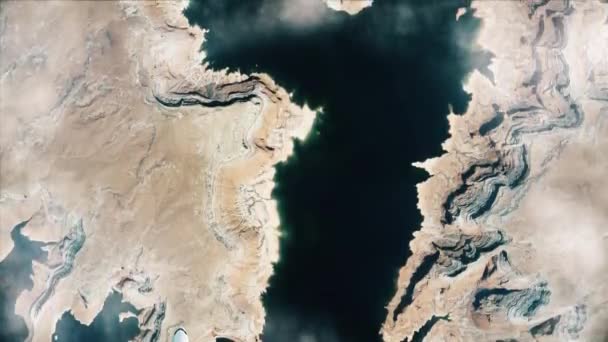 Video Aéreo Del Gran Cañón Vuela Sobre Las Montañas Vista — Vídeos de Stock