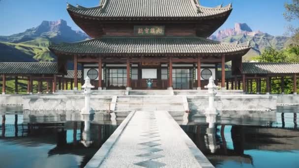 Byodo Templo Vale Templo — Vídeo de Stock