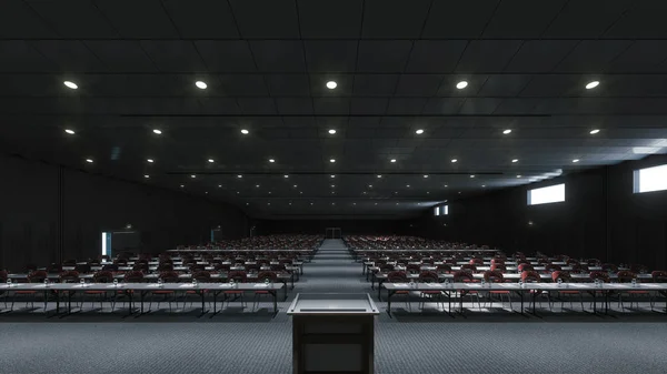 Sunumlar ve dersler için geniş bir konferans odası