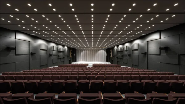 Large Conference Room Stage Illustration – stockfoto