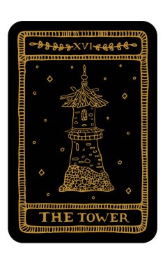 Tarot kartı. Binbaşı Arcana.