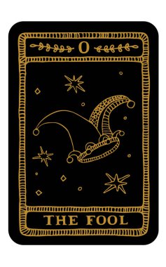 Tarot kartı. Binbaşı Arcana.