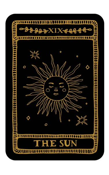 Carte de tarot. Major Arcana — Image vectorielle