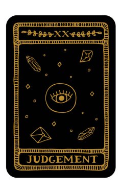 Tarot kartı. Binbaşı Arcana.