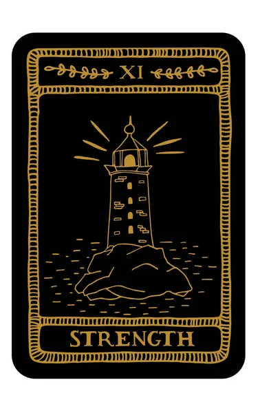 Carte de tarot. Major Arcana — Image vectorielle