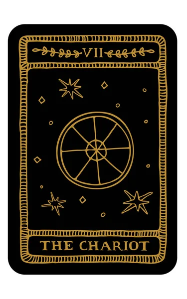 Tarotkarte. Große Arkanen — Stockvektor