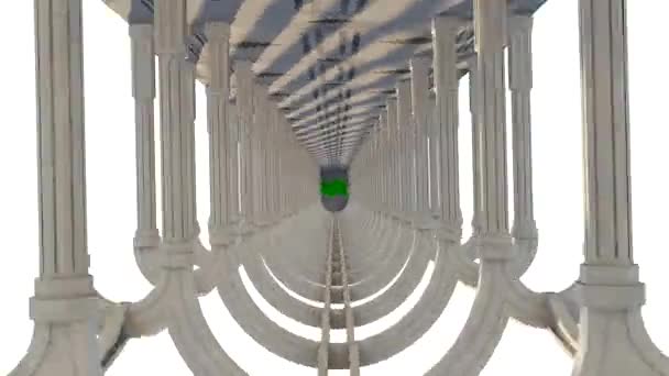 Galerie avec écran vert et canal alpha 