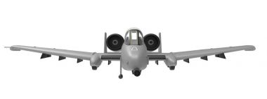 Küçük bir askeri uçak ve ABD ve Nato ülkeleri. 3D çizim.