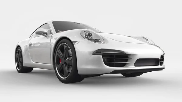 Premium AI Image  Car Isolated on White Background Porsche 911 Sports Car  White Car Blank Clean on Whi White Black