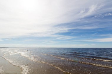 Deniz kumlarında tuhaf desenler var.