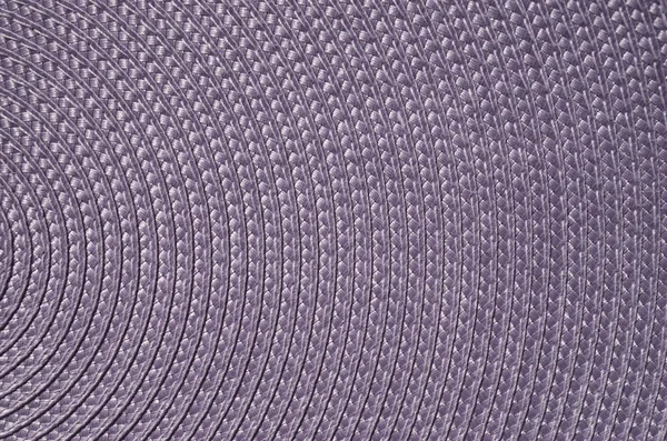 Violet rotan geweven mat closeup — Stockfoto