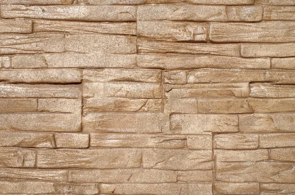 Intonaco imitando muro di pietra primo piano — Foto Stock