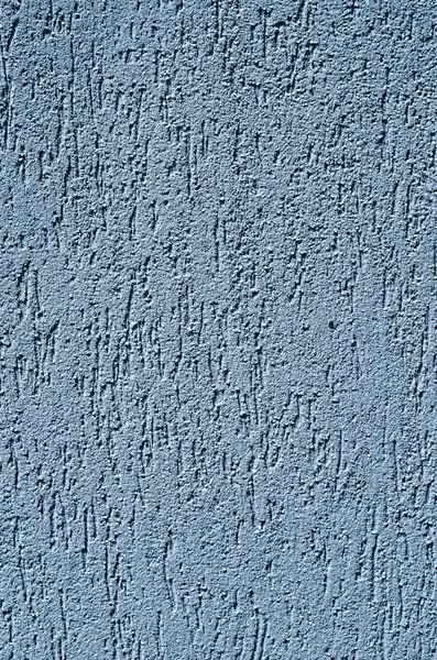 Luz azul gesso alívio decorativo na parede — Fotografia de Stock