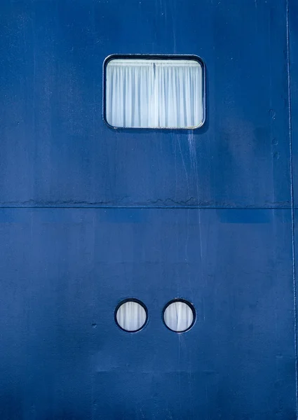 Vários iluminador de navio de cruzeiro closeup — Fotografia de Stock