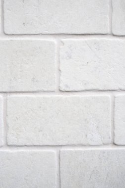 Taş duvar taklit dekoratif beyaz kaplama levhalar 